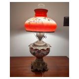 Floral Pattern Gone With the Wind lamp