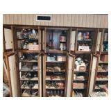 Contents of End Cabinets - Read Details
