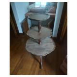 3 Tiered Pie Crust Table