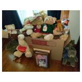Collection of Teddy Bears and More