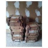 7 Wooden Inter Royal Tile Crates