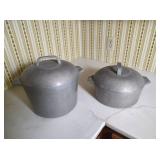2 Wagner Ware Magnalite Cooking Pots