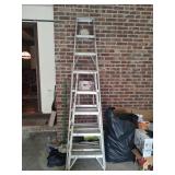2 Aluminum Step Ladders