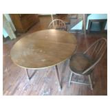 Round Table and 2 Chairs