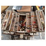 Tackle Box with Old Lures