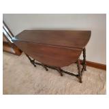 Drop Leaf Dining Table with Silverware Drawer