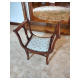 Antique Victorian Bustle Chair