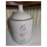 Antique 5 Gallon Red Wing Jug