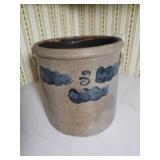 Antique 19th Century 3 Gallon Crock