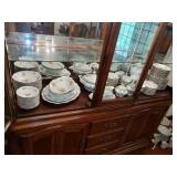 96 pcs Johann Haviland Sepia Rose China Set