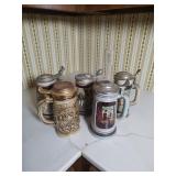 5 Avon Steins