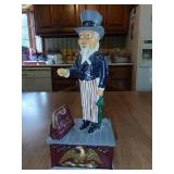 Cast Iron Uncle Sam Bank