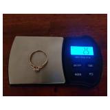 10K Gold Ring Size 9