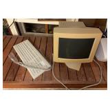 Vintage Apple Computer Setup