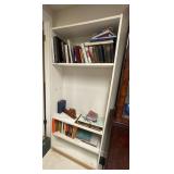 White Shelf With Contents Included