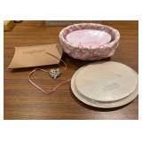 Longaberger Basket Set with Accessory