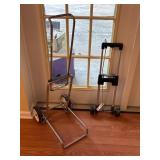 Two Folding Hand Trucks