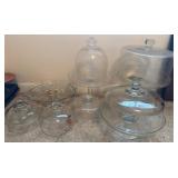 Glass and Acrylic Cake Stands