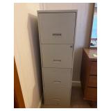 Metal Four-Drawer Filing Cabinet