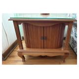 Handcrafted Wooden Side Table