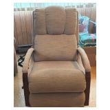 Upholstered Recliner Rocking Chair