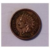1862 Indian Head One Cent Coin
