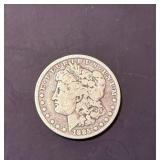 1885 Morgan Silver Dollar Coin