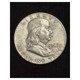 1963-D Franklin Half Dollar, 90% Silver
