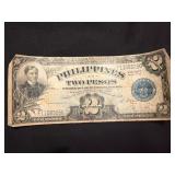 Philippines 2 Pesos Victory Note, WWII Era