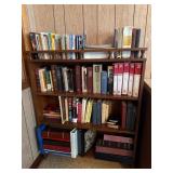 Wooden Bookshelf, 37ï¿½ x 9.5ï¿½ x 45.5ï¿½