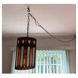 Handmade Stained glass Light Fixture