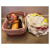 Handmade Doilies and Crafting Supplies Set
