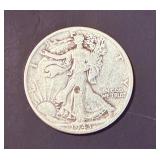 1943 Walking Liberty Half Dollar