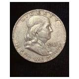 1961-D Franklin Half Dollar