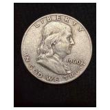 1960-D Franklin Half Dollar Coin