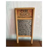 Dubl Handi Washboard by Columbus Co.