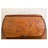 Handmade Tooled Leather Handbag