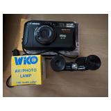 Canon Sure Shot Telemax Camera with Binoculars & P