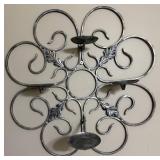 Metal Wall-Mounted Candle Holder