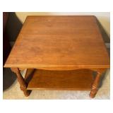 Wooden Square Side Table