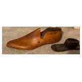 Wooden Shoe Form and Metal Mold