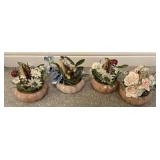 Floral Pumpkin-Themed Arrangements