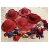 Red Hats and Accessories