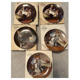 Knowles Norman Rockwell Plates