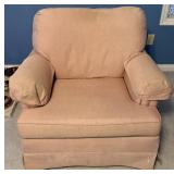 JC Penney Pink Upholstered Armchair