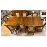 Dining Table With Eight Chairs