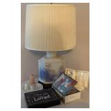 Floral Ceramic Table Lamp