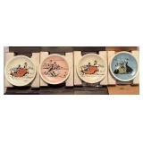 Norman Rockwell Plate Set (4)