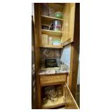 Misc Cabinet Lot w-Vintage Items included