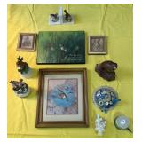Vintage Bird-Themed Decor Collection